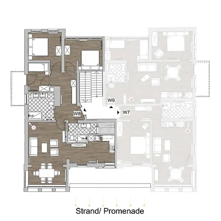 Daire Seeblick Pommersche Bucht Heringsdorf